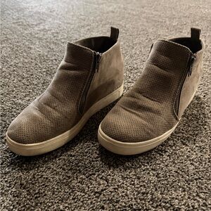 Brown Suede Ankle Boots